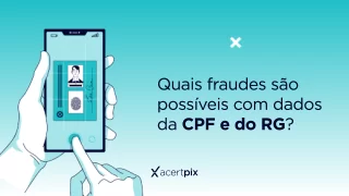 banner saiba quais fraudes são possíveis com o número do RG e CPF