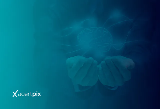 Empresário usando a inteligência artificial na prevenção de fraudes na empresa.